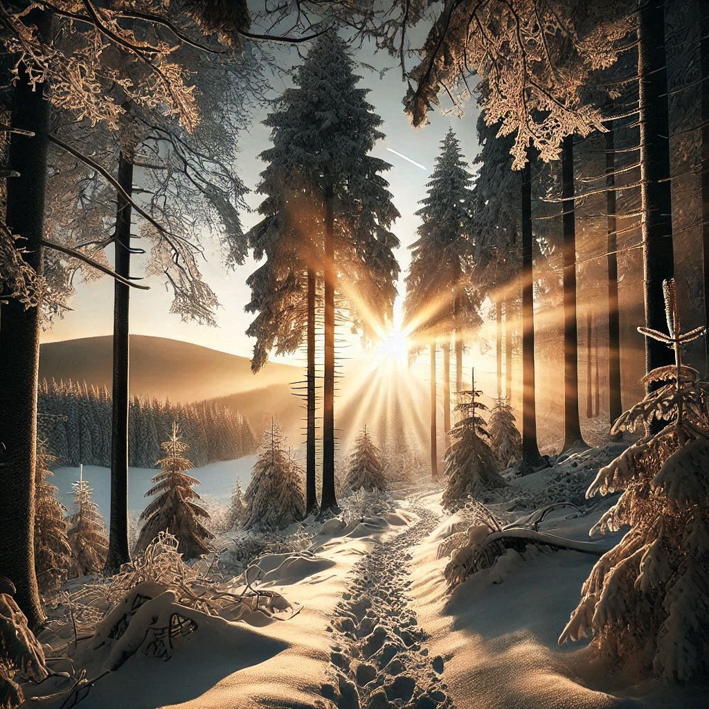Once upon a time, in winter….  by @Csf