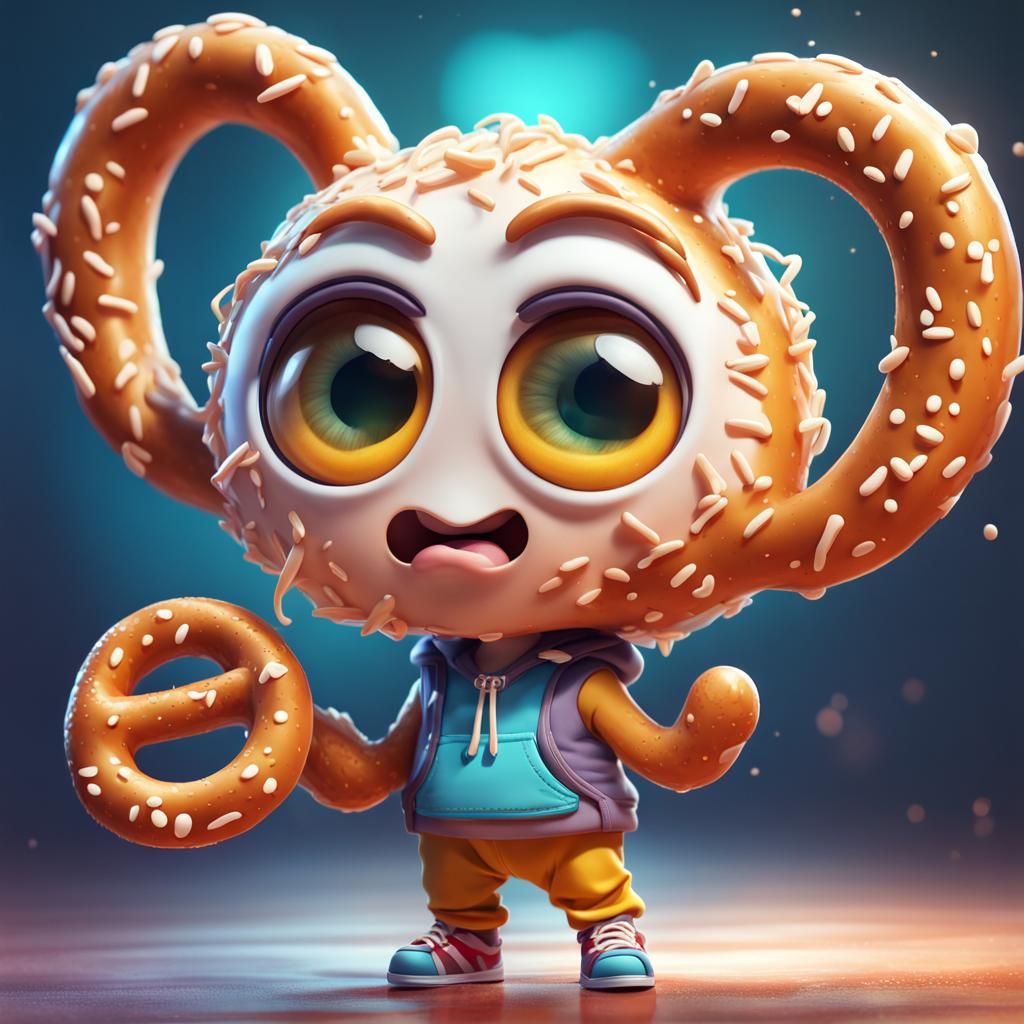 Pretzel head  by @Rion November