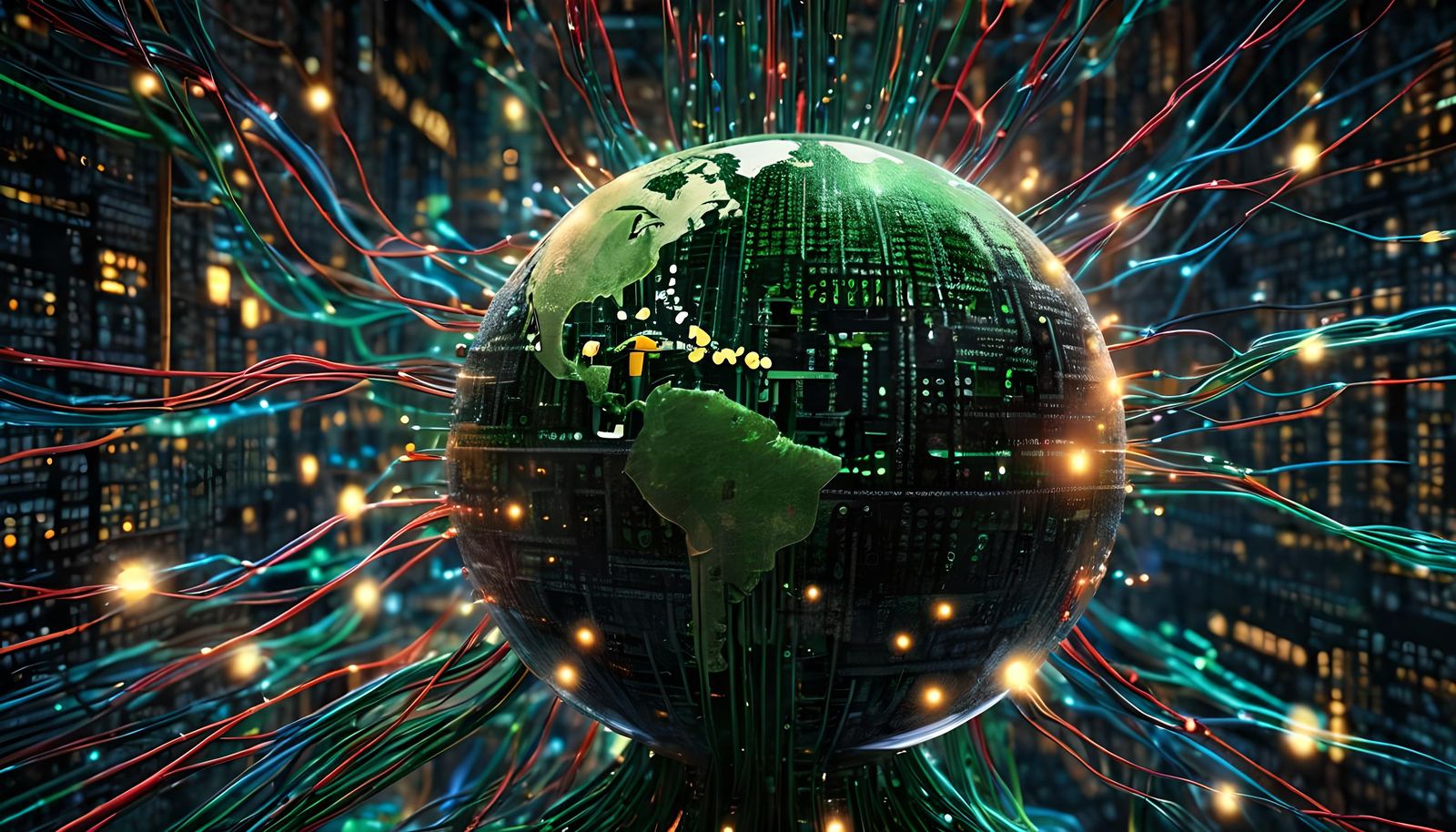 A Plugged In Planet  by @Pax