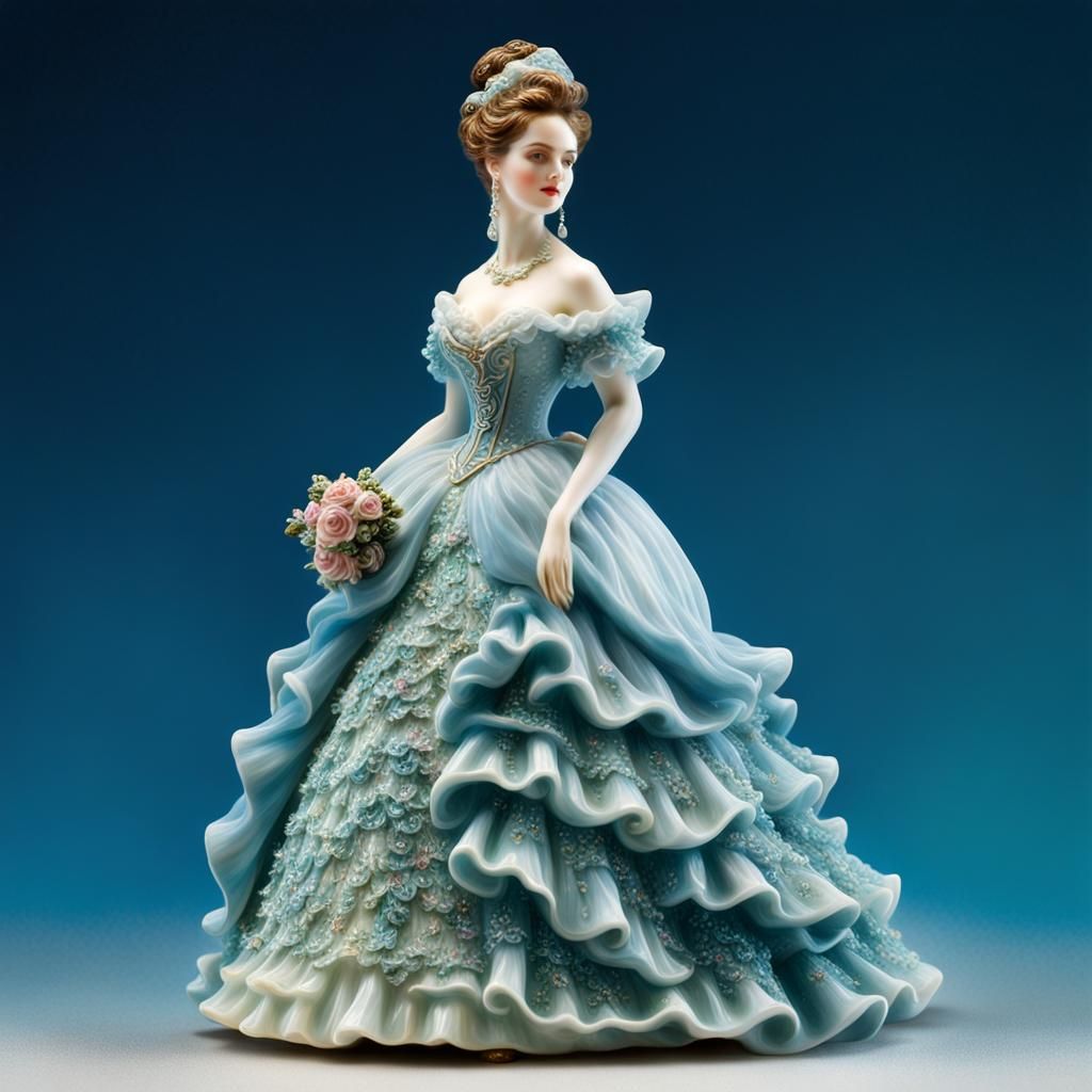 Porcelain figurine