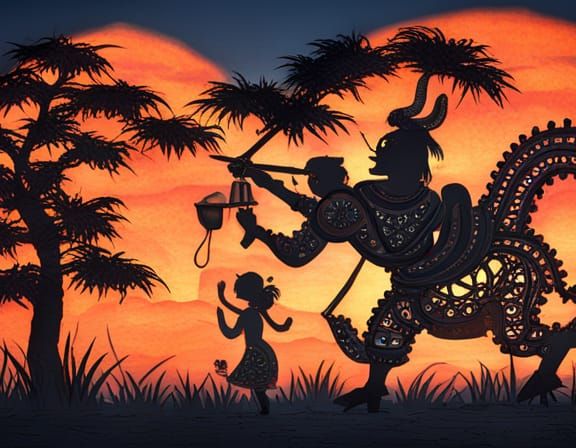 Chinese shadow puppetry