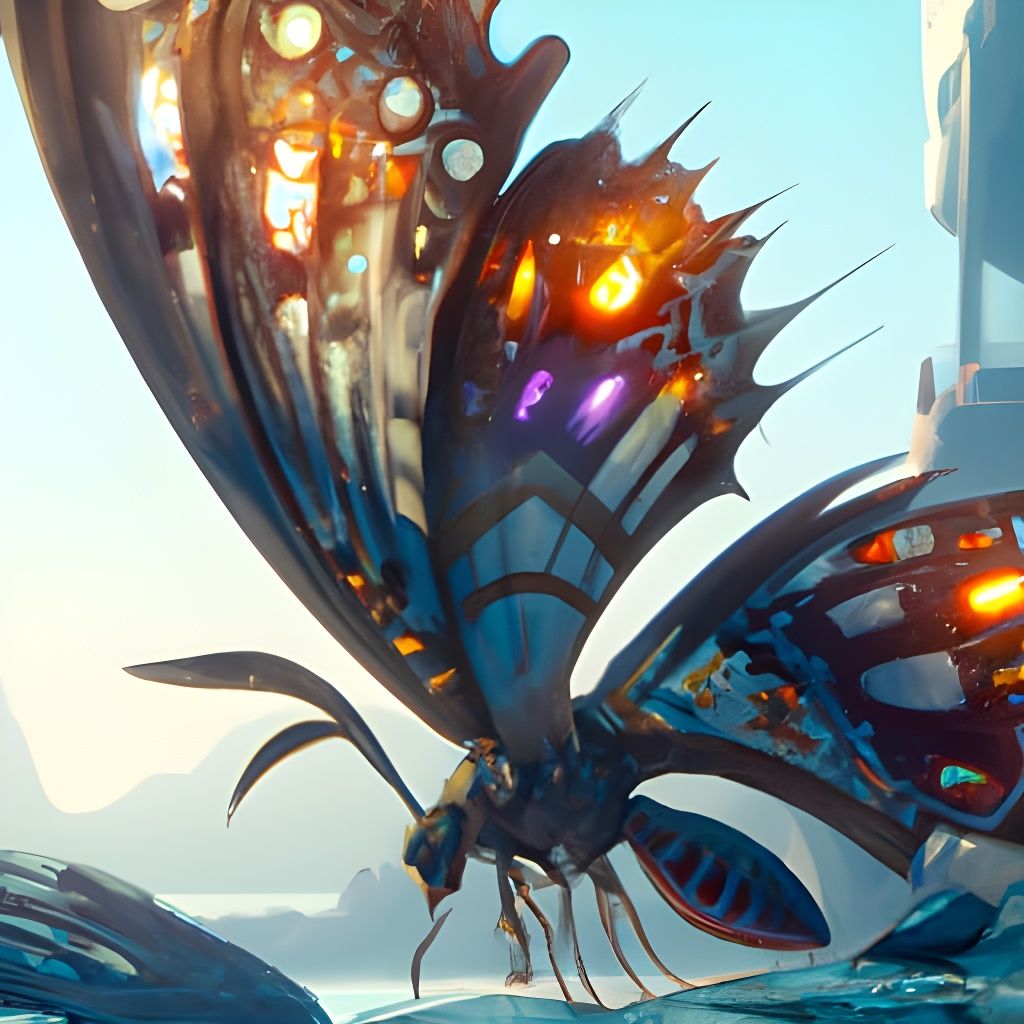 Stained glass butterfly   by @Riuszka