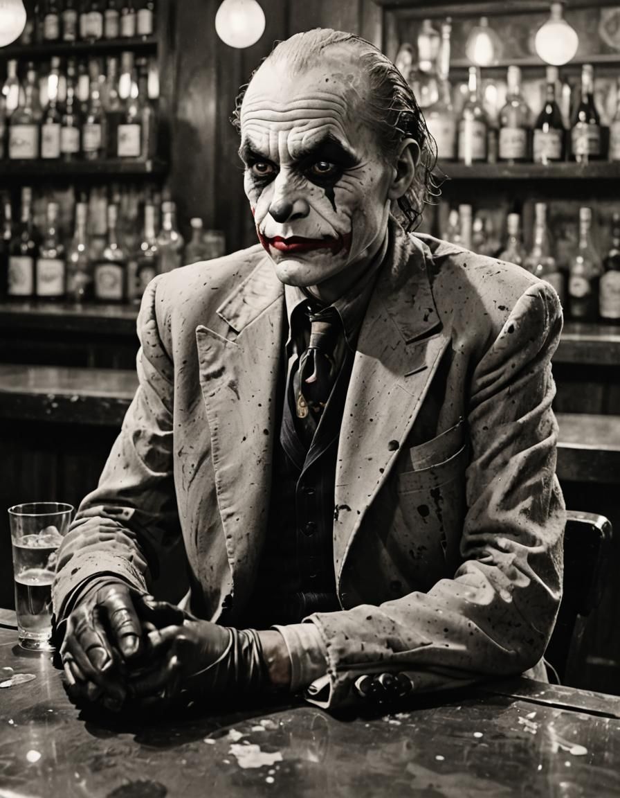 Old DC comics glories series: Joker