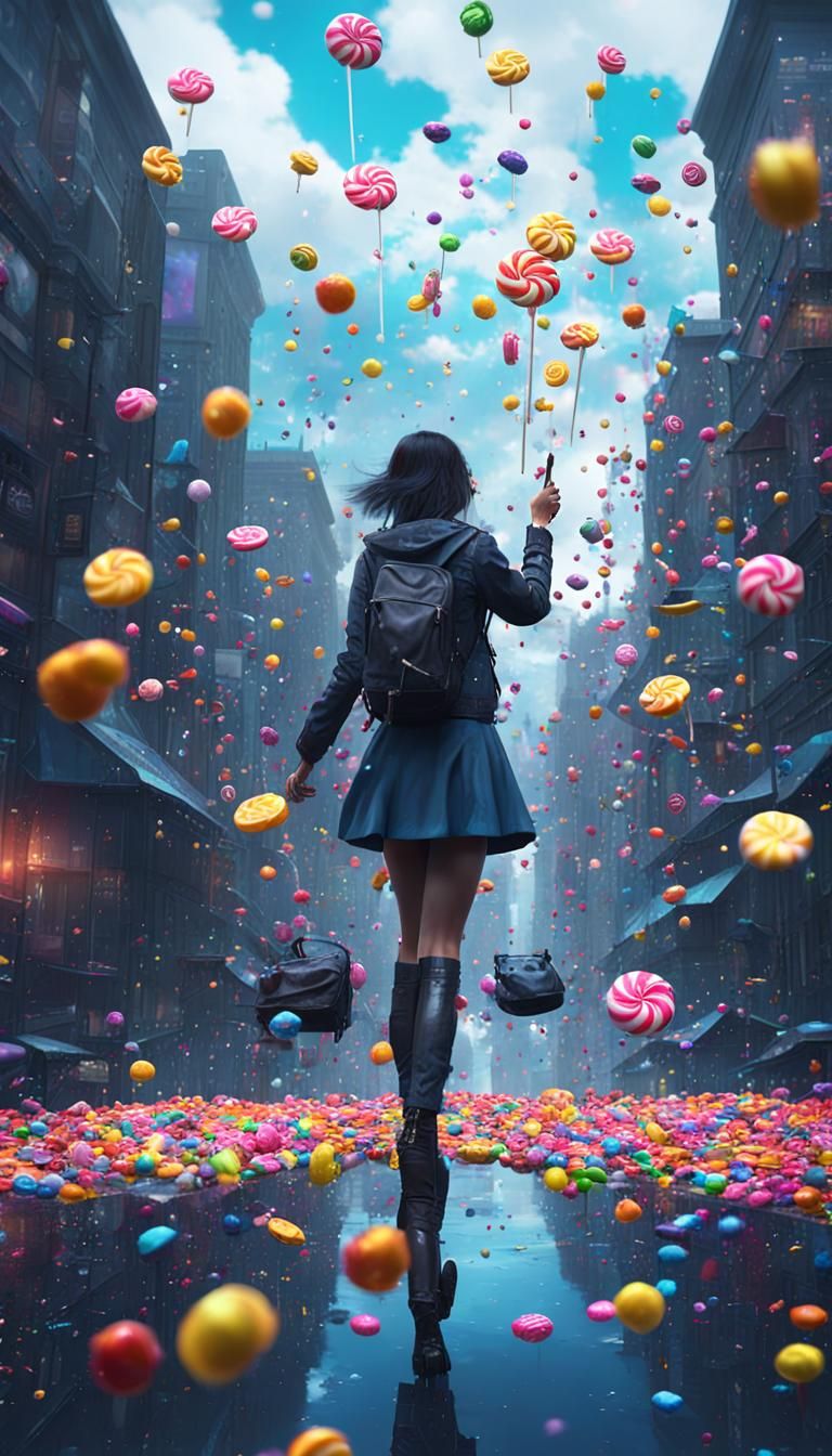 Rain Candies and Lollipop