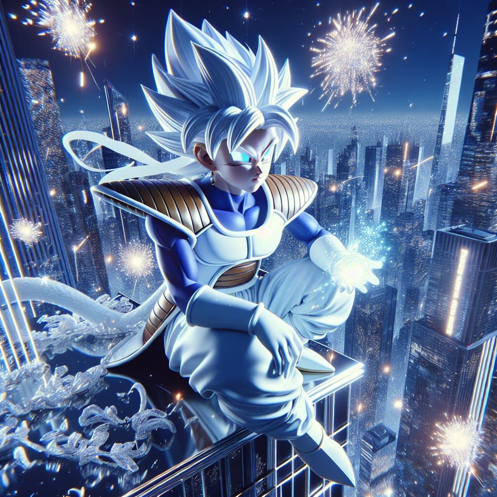 Super Saiyan Ultra Instinct Beyond Heroine - AI Generated Artwork ...