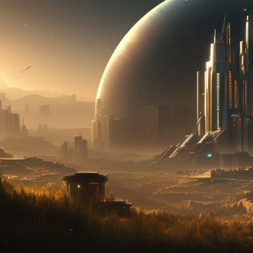 On another planet