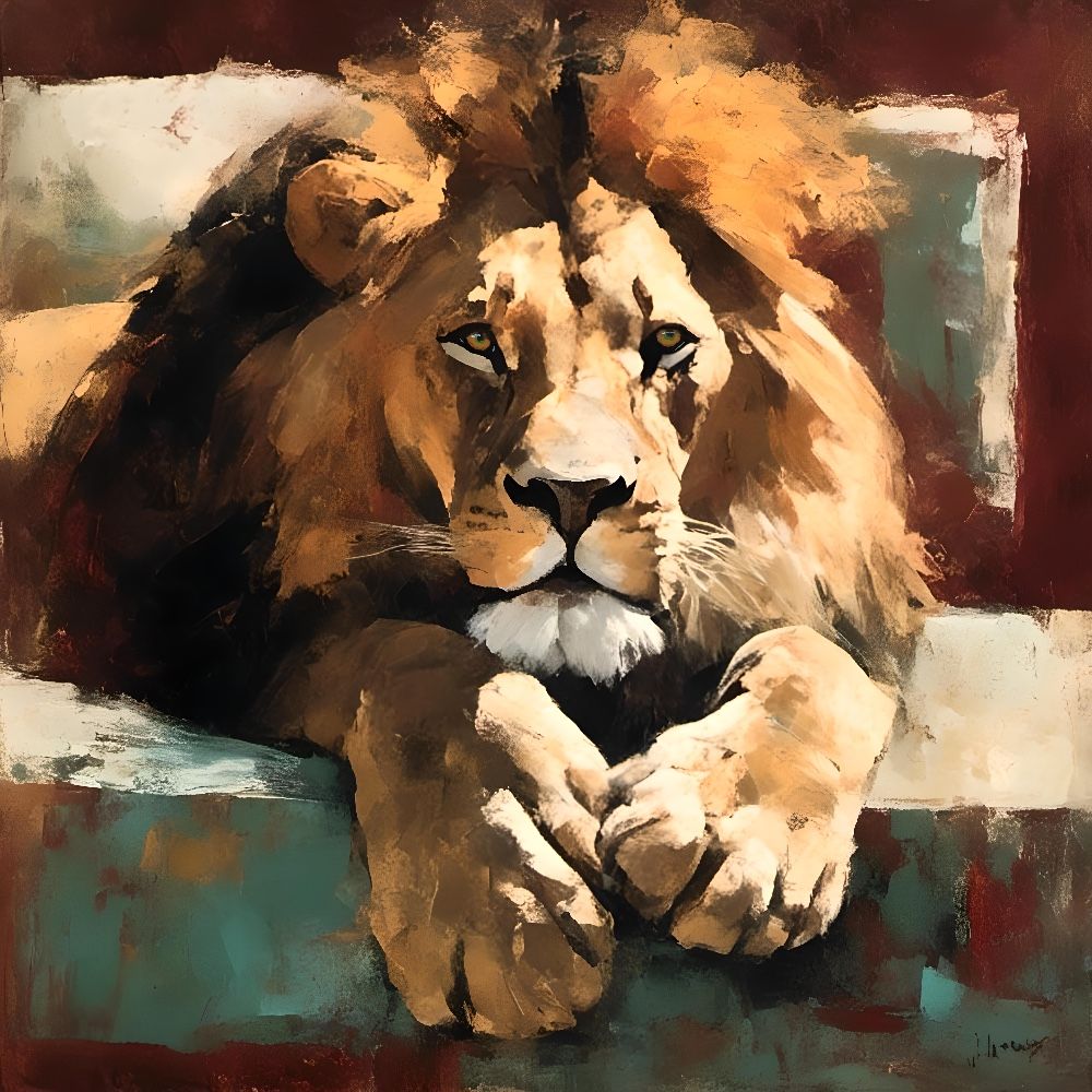 Magnificent Lion