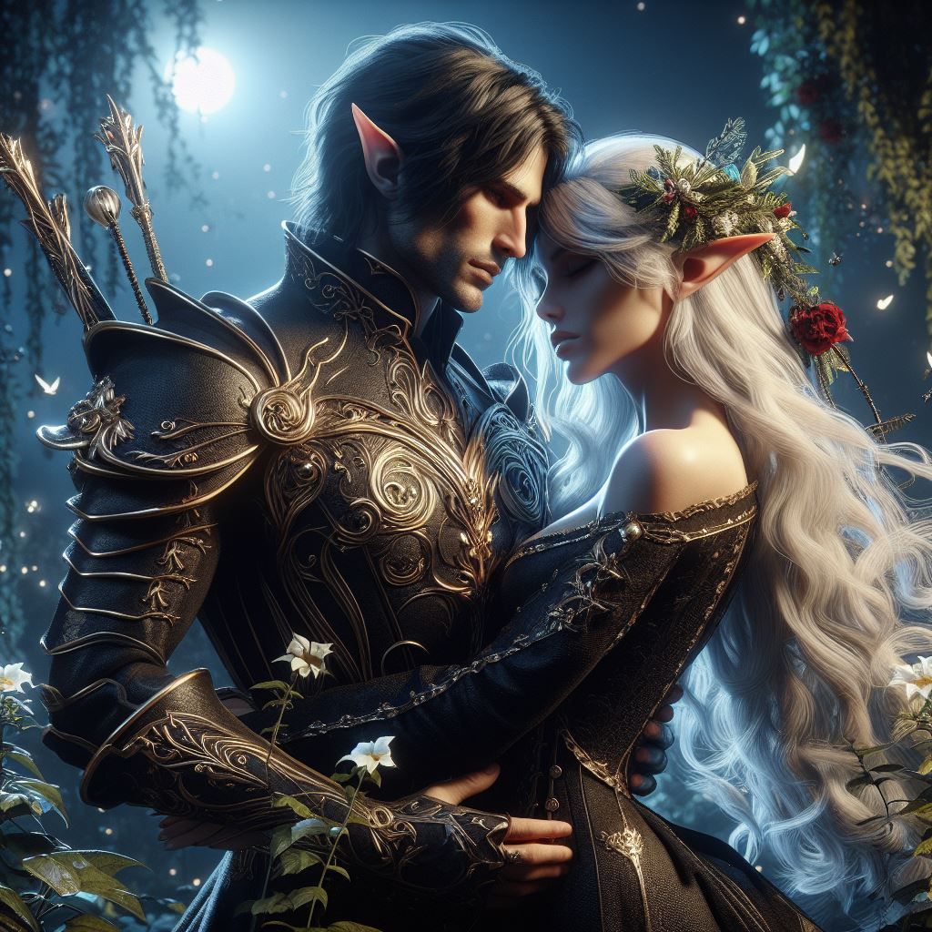 The enamored couple.