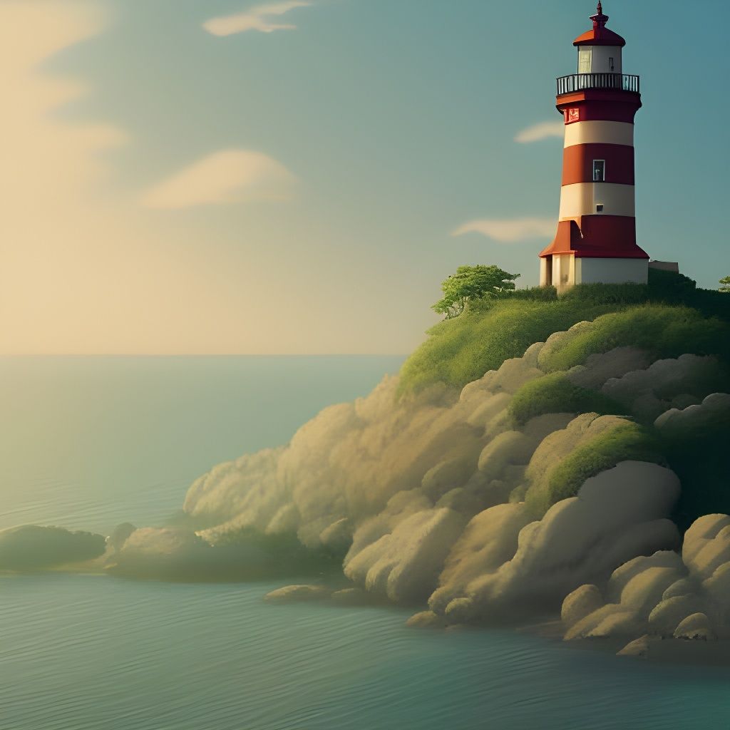 Cute lighthouse 