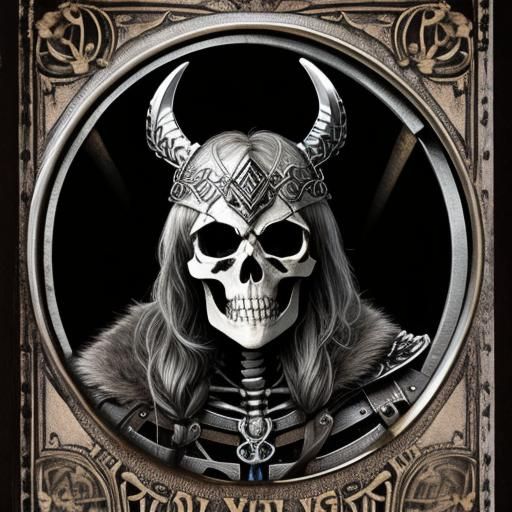 Viking skeleton