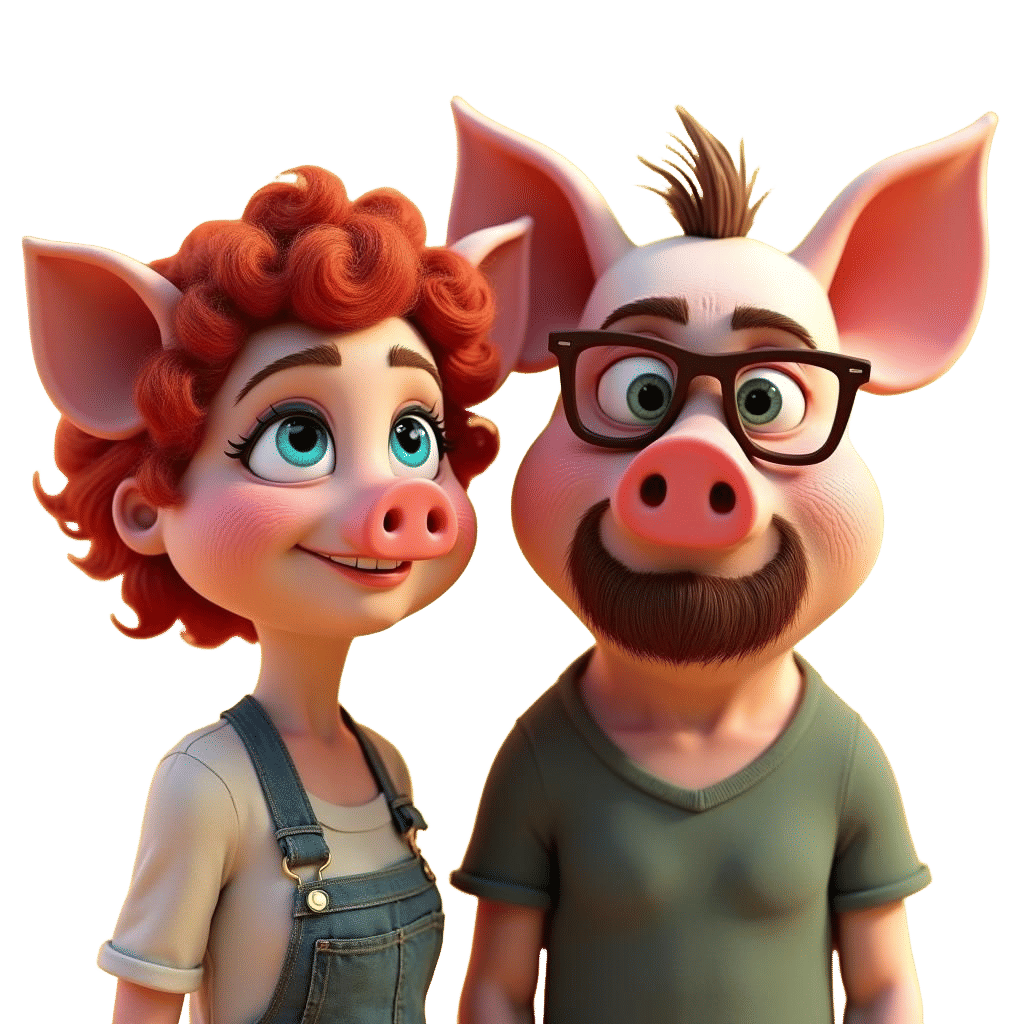 Pig Couple