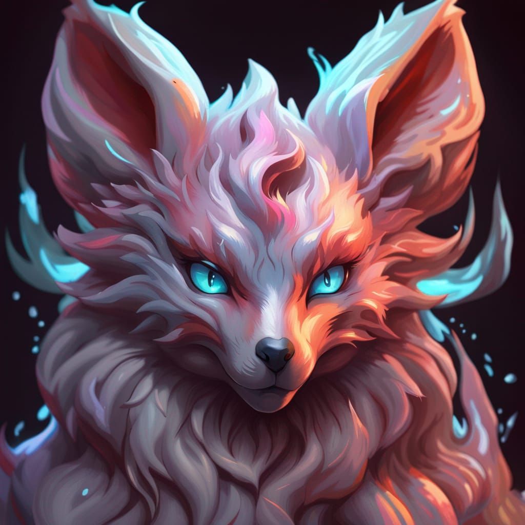 Mystic Fox - AI Generated Artwork - NightCafe Creator