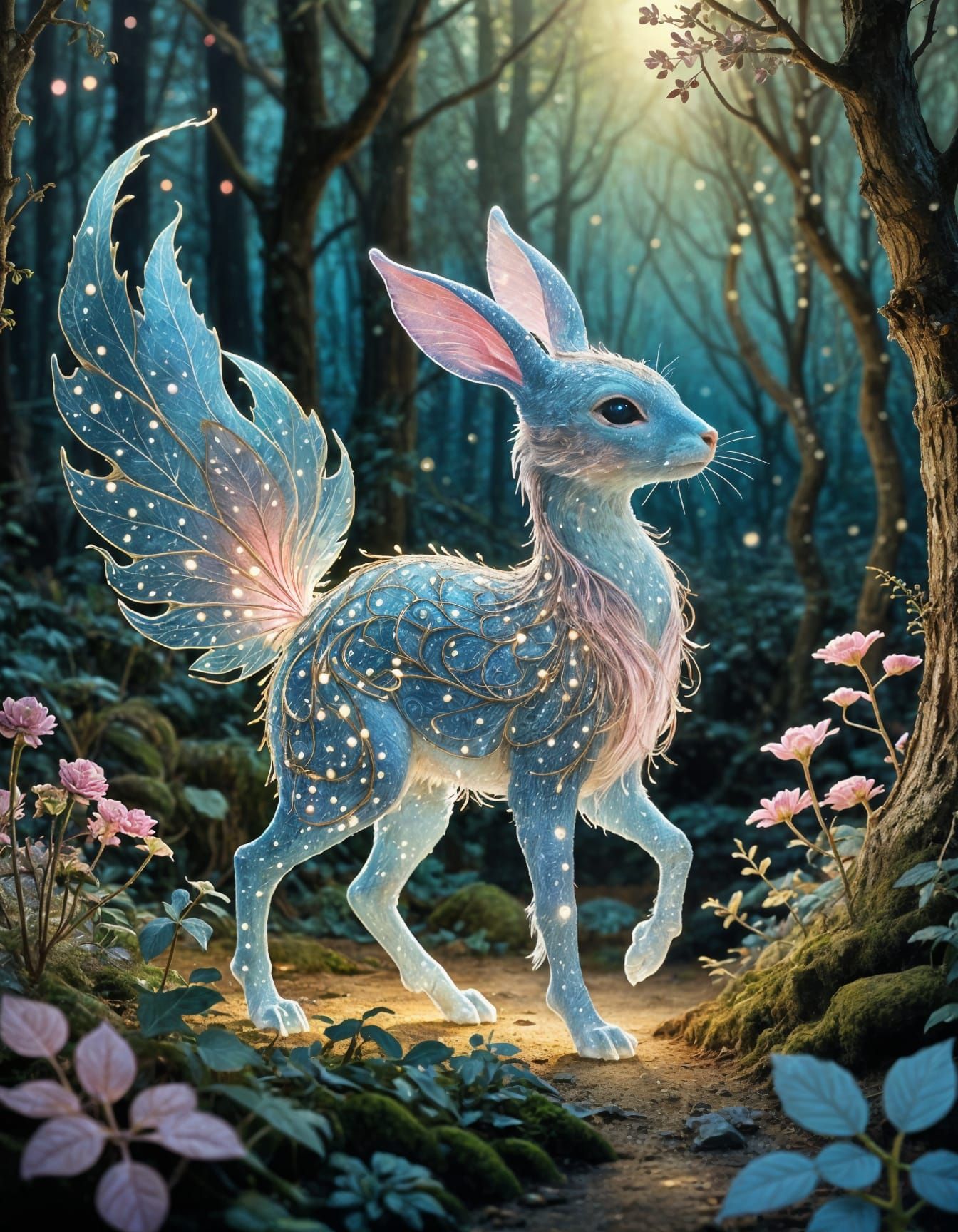 Trot in the enchanted forest ✨  by @Deebee