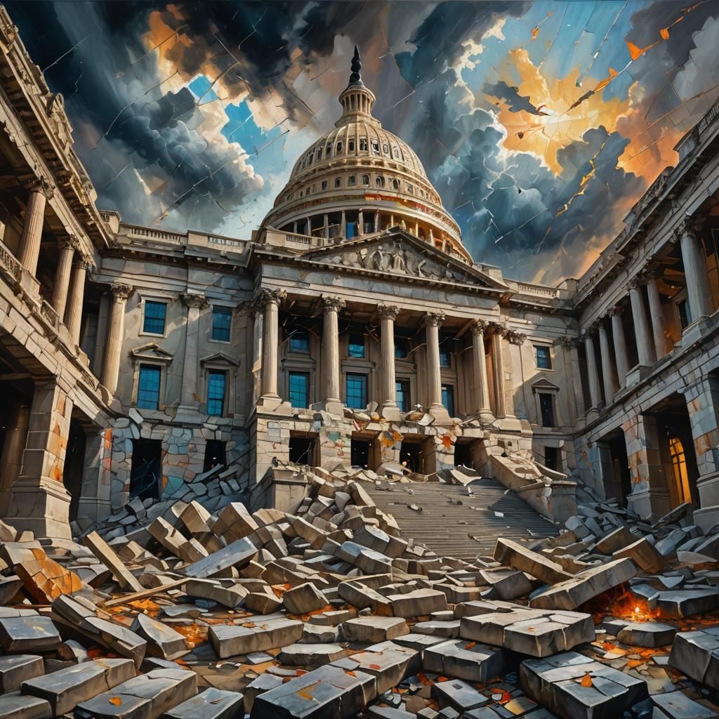 Congress of America breaking into pieces