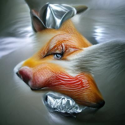 hyperrealism Fox McCloud Shine