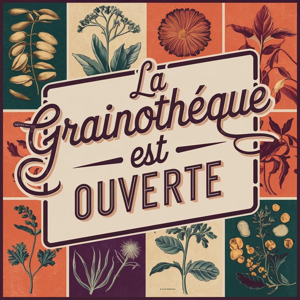 vintage botanical poster