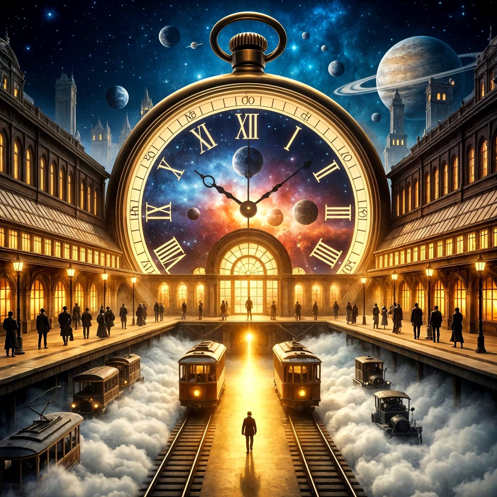 Time Traveller   by @Floe Joe 