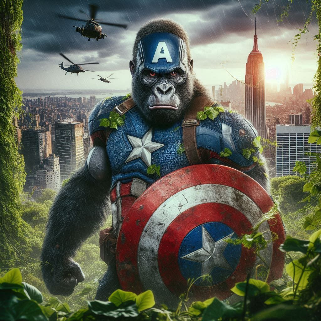 Captain America's Gorilla