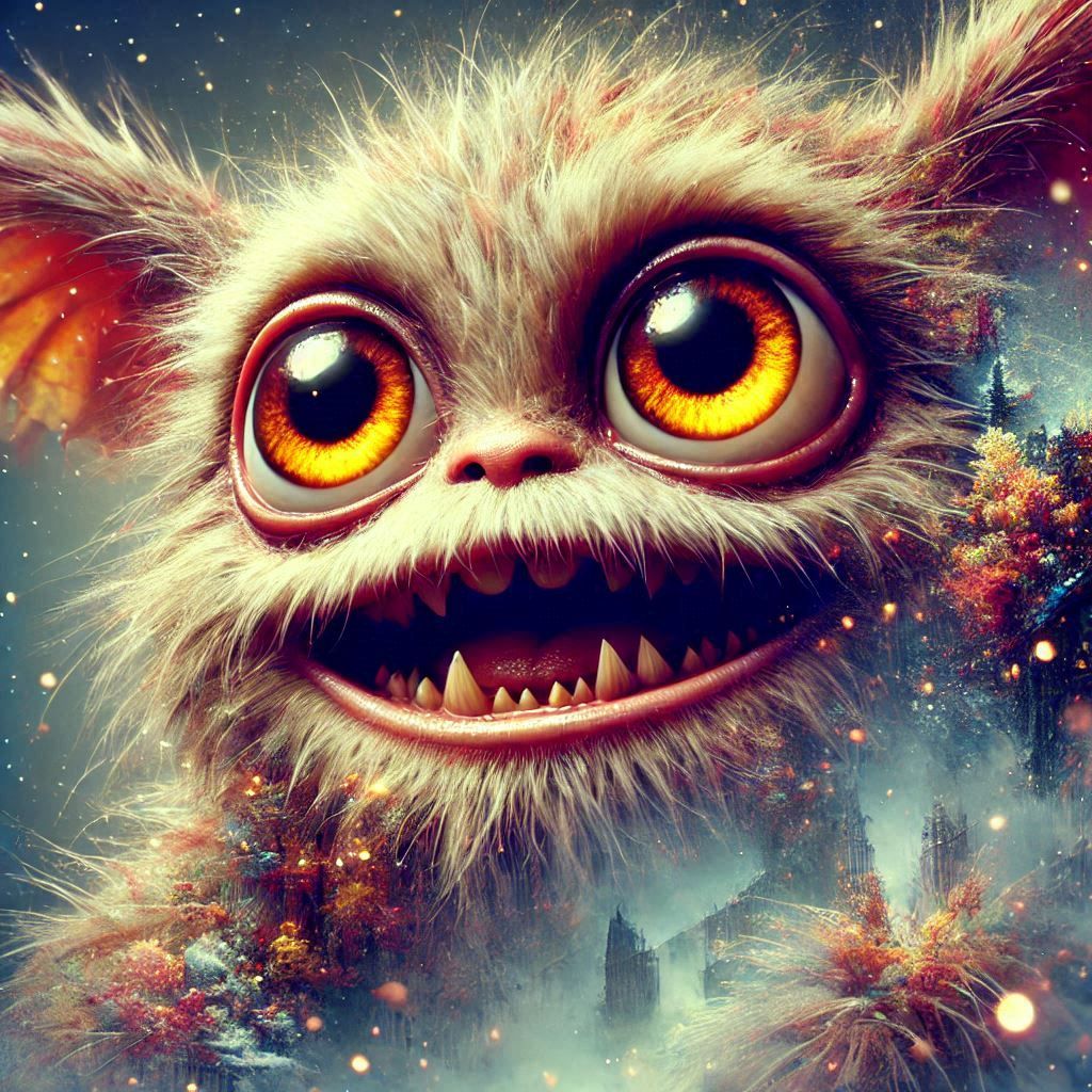 adorable fairy-tale fantasy creature portrait..