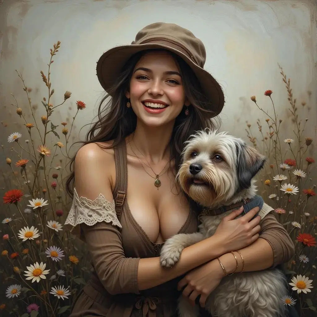 With My Scruffy Doggy πππΆ