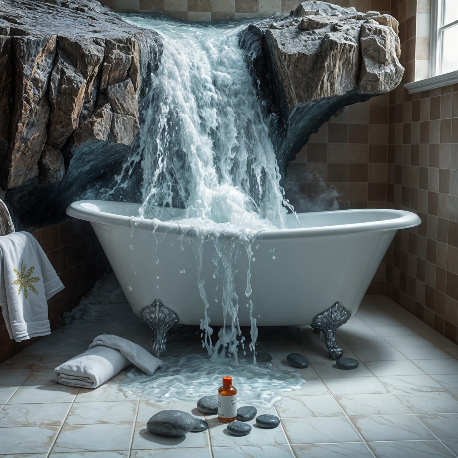 Bathtub Falls  by @Greenpeace