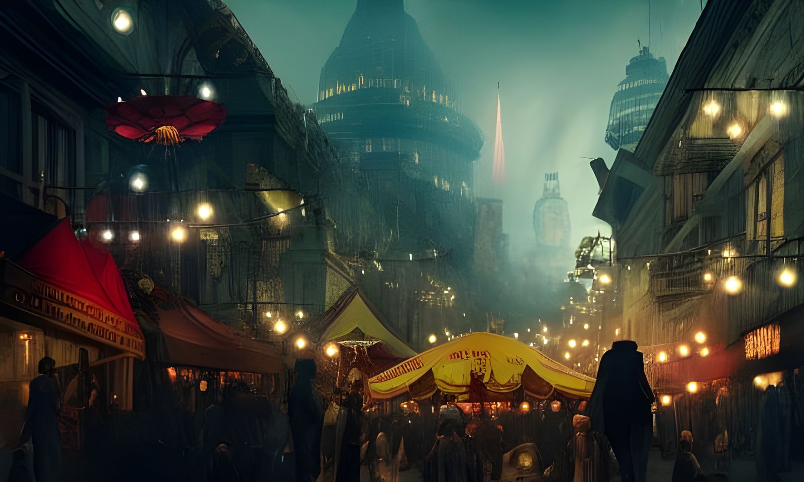 Crowded City