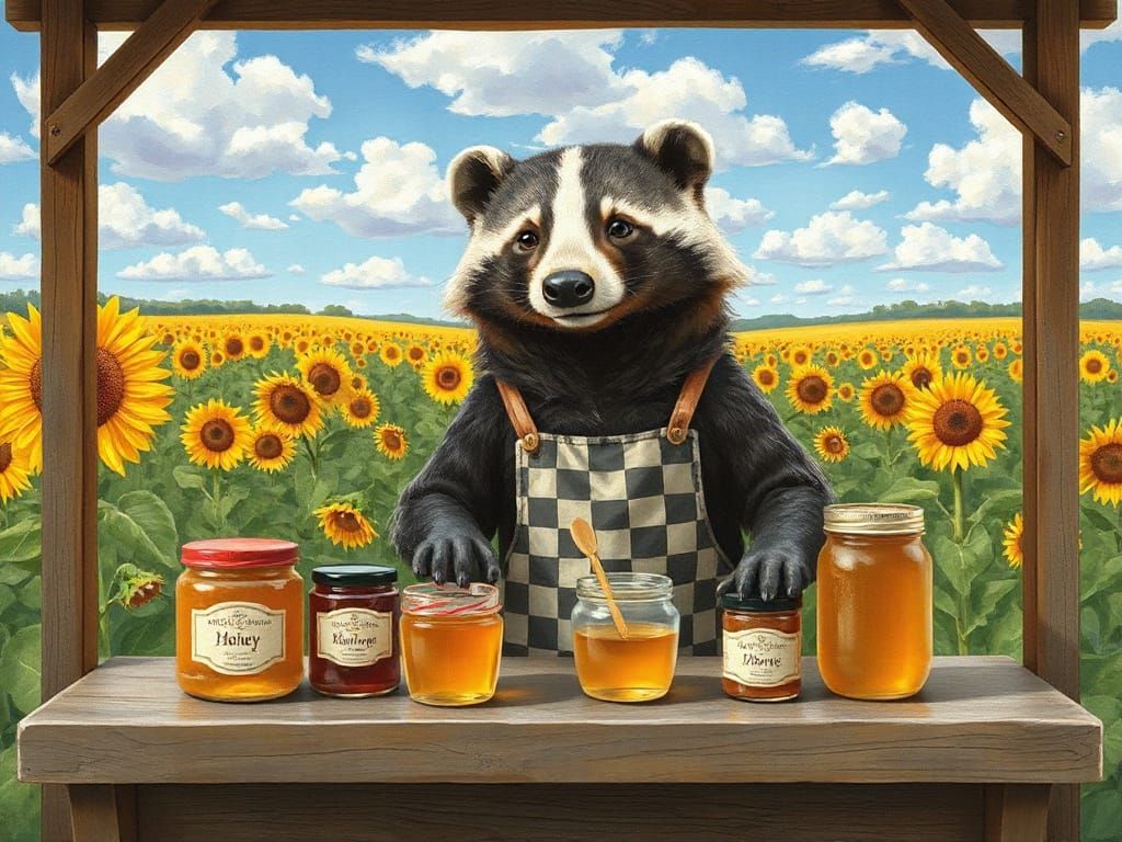 Honey Badger's Homestead Honey