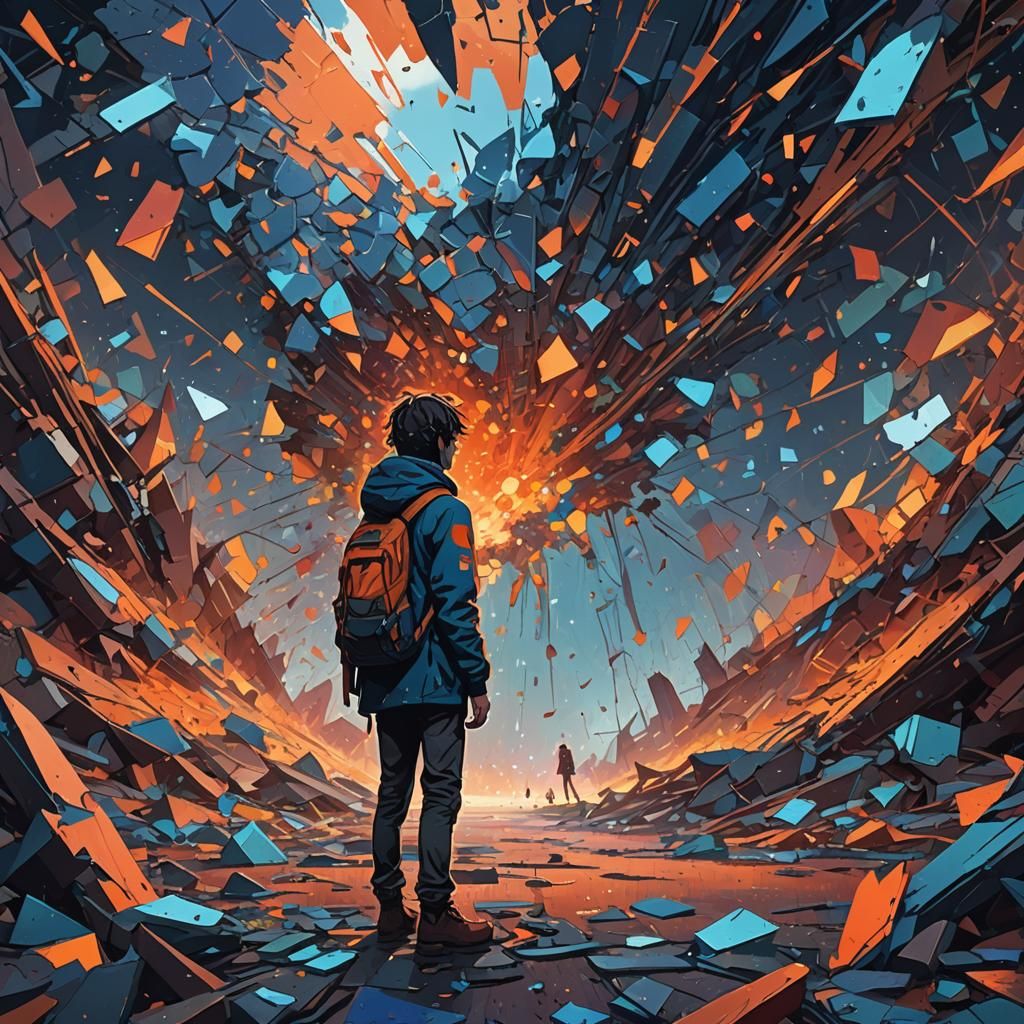 The fractured horizon of self 