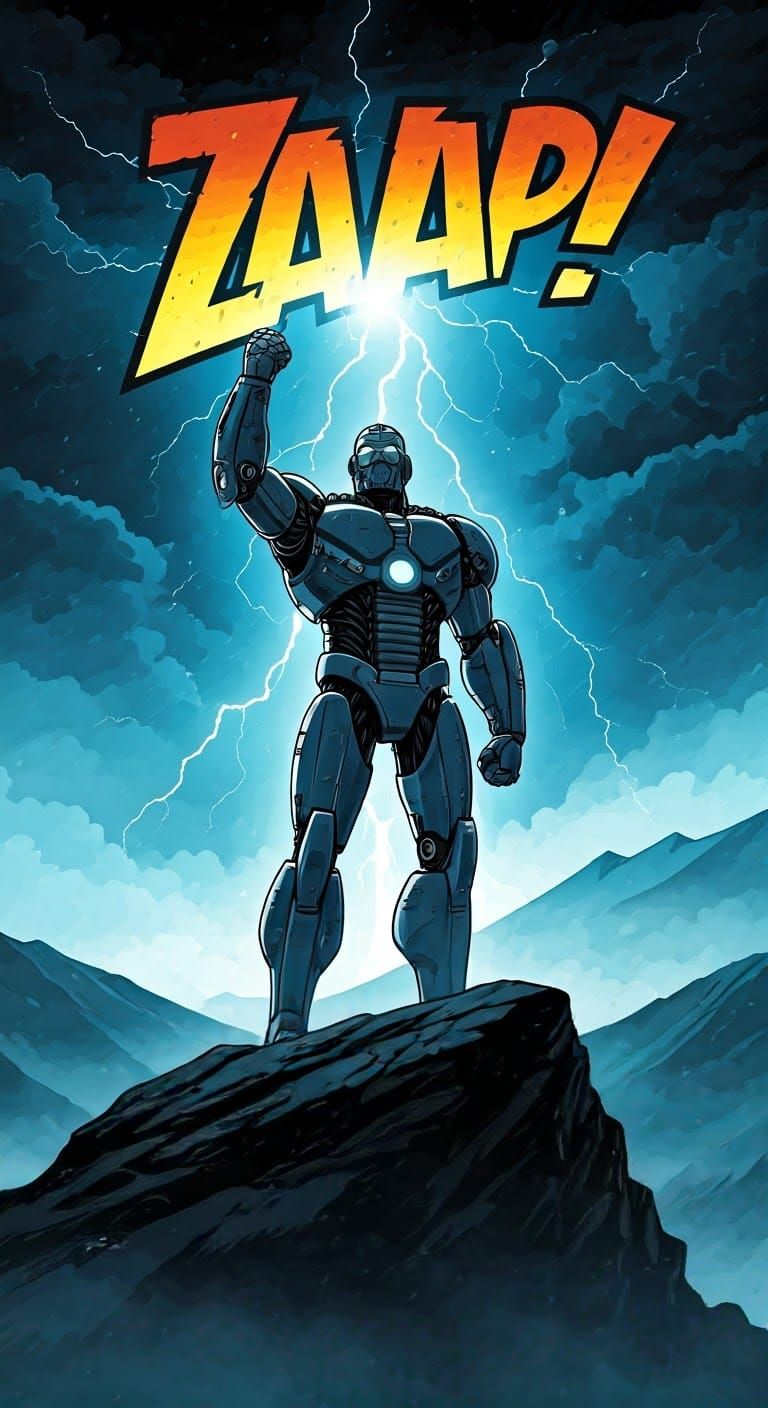 The Mech of Thunder  by @Daley H