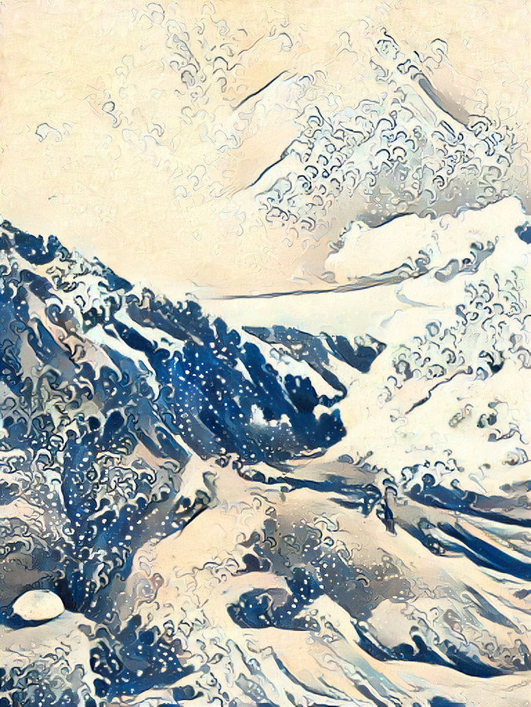 wave mountains