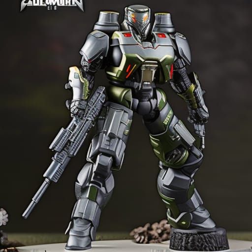 Terminator power armor w/ HMG