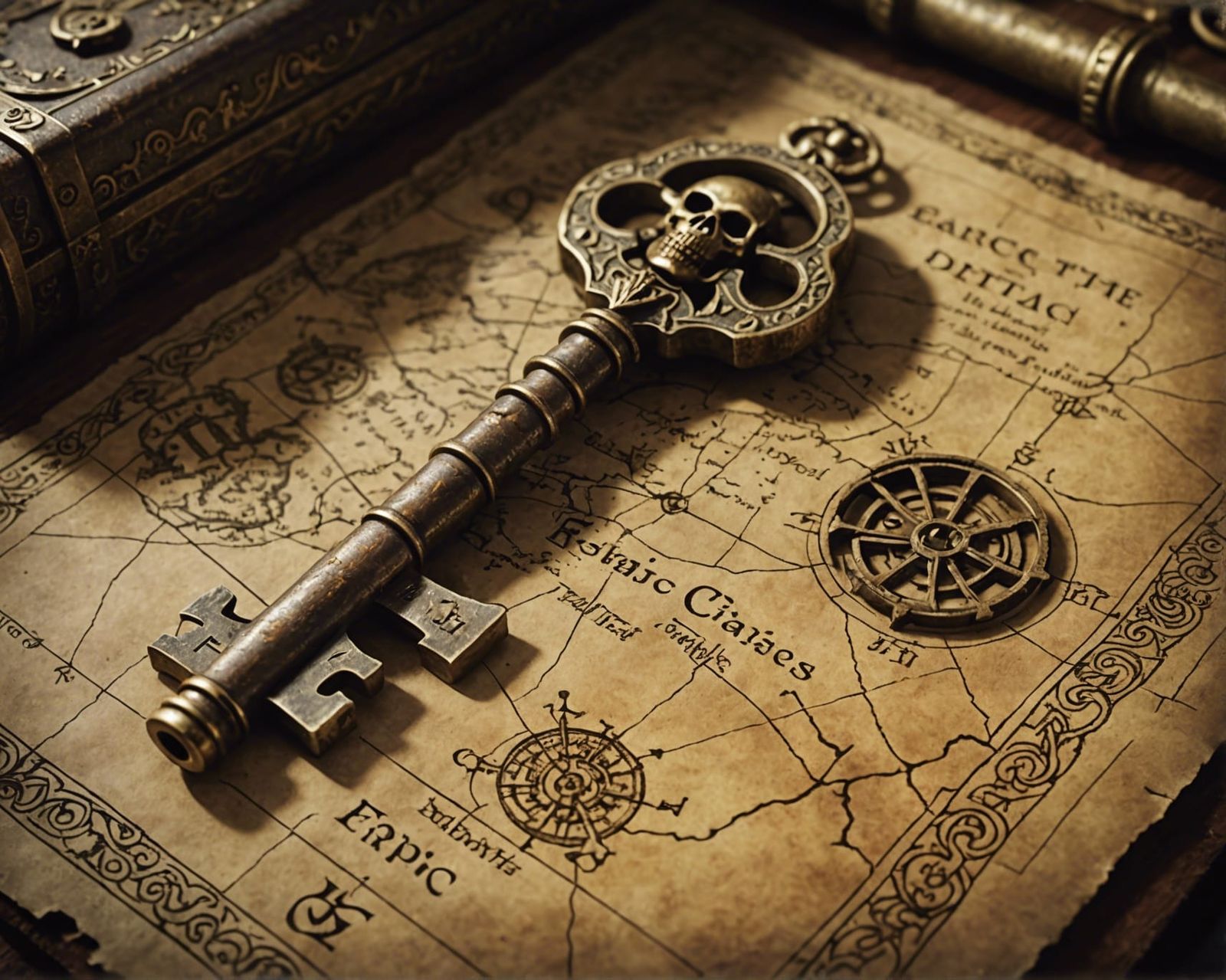 Mystic Maps: Keys to Hidden Realms  by @Blandry