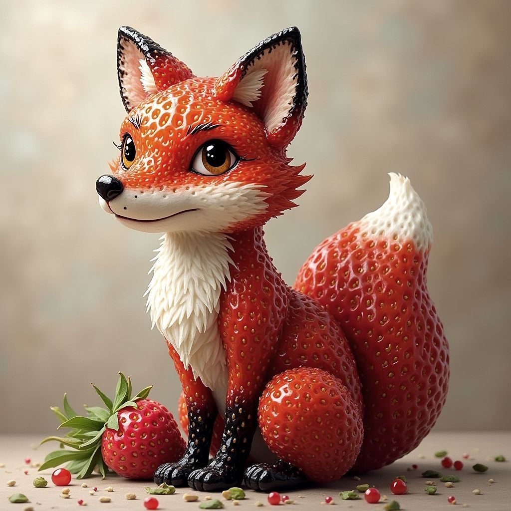 Strawberry Fox