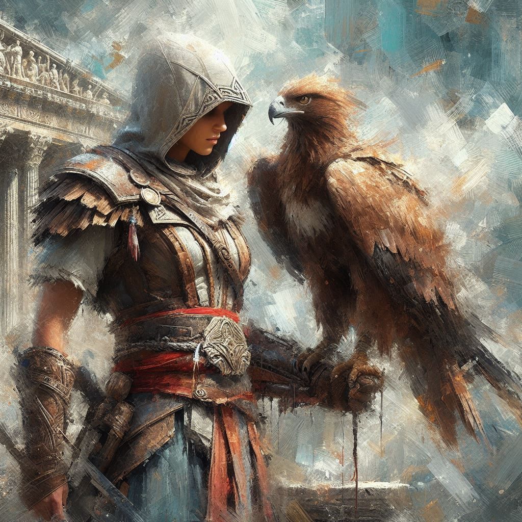 Eagle Bearer and Ikaros