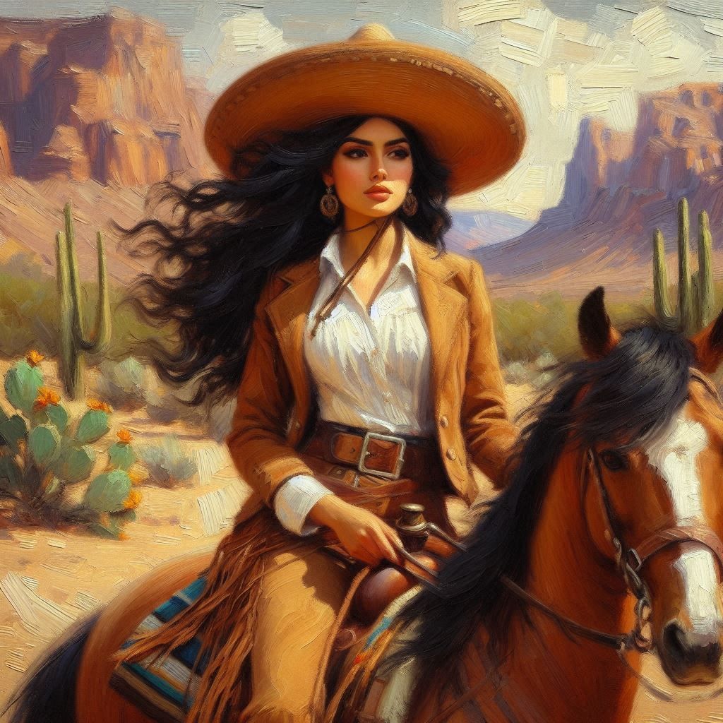 "The Senorita and the Saguaros"