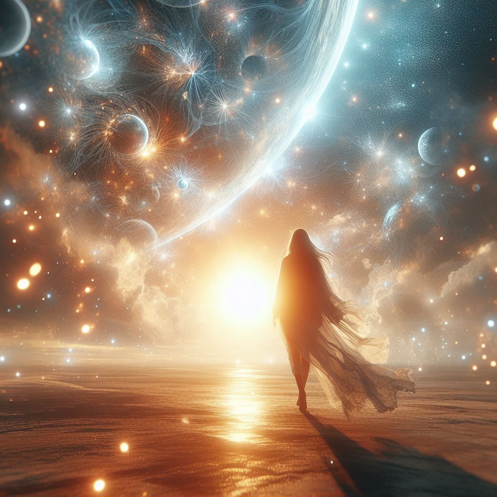 Someone somewhere IS walking