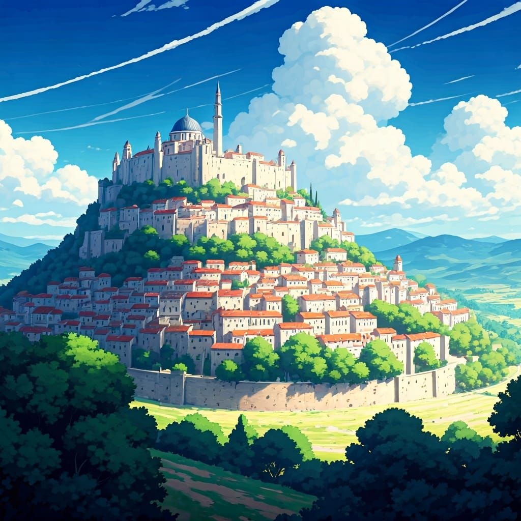 Safed: Anime City on a Mountain