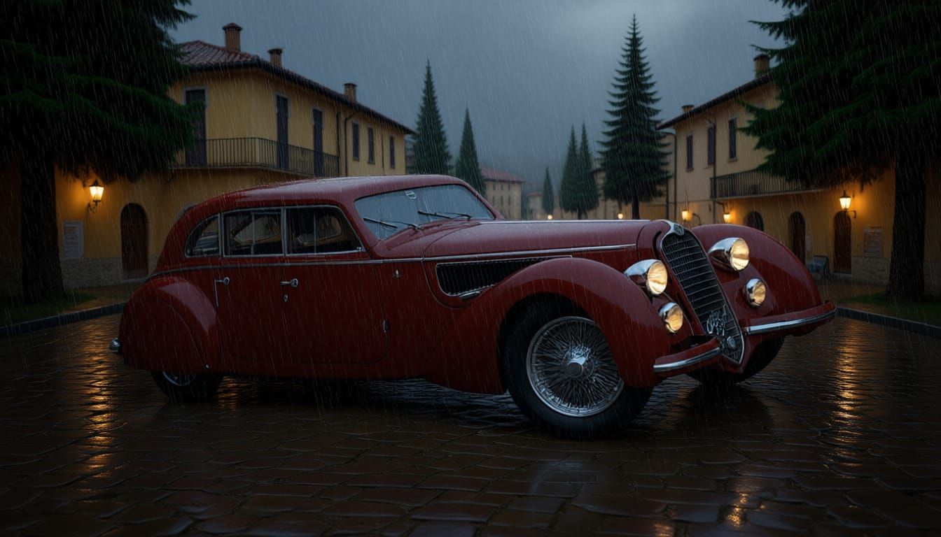 1939 Alfa Romeo 8C Touring Berlina