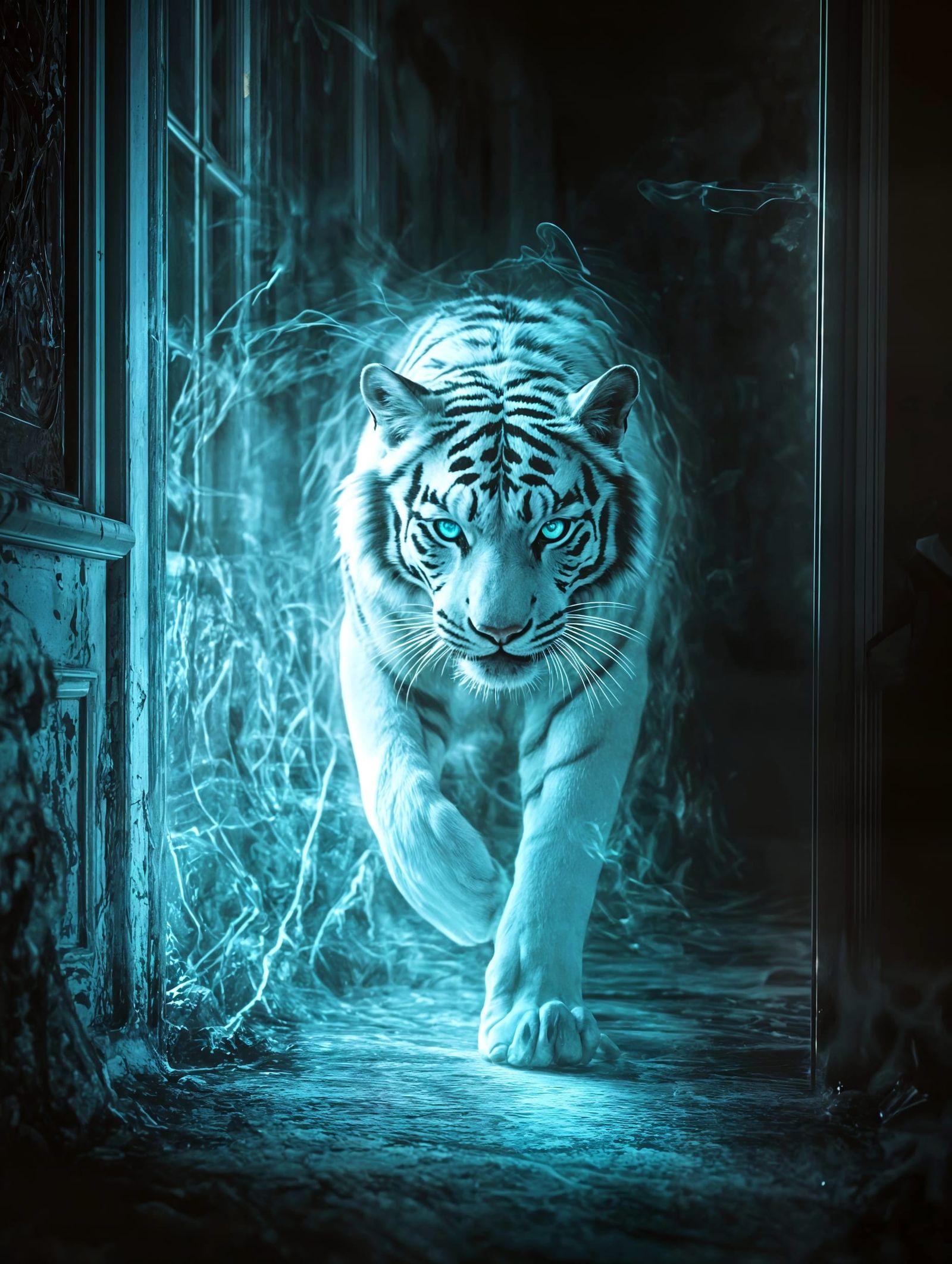 There's a MAJESTIC PREDATOR in the room