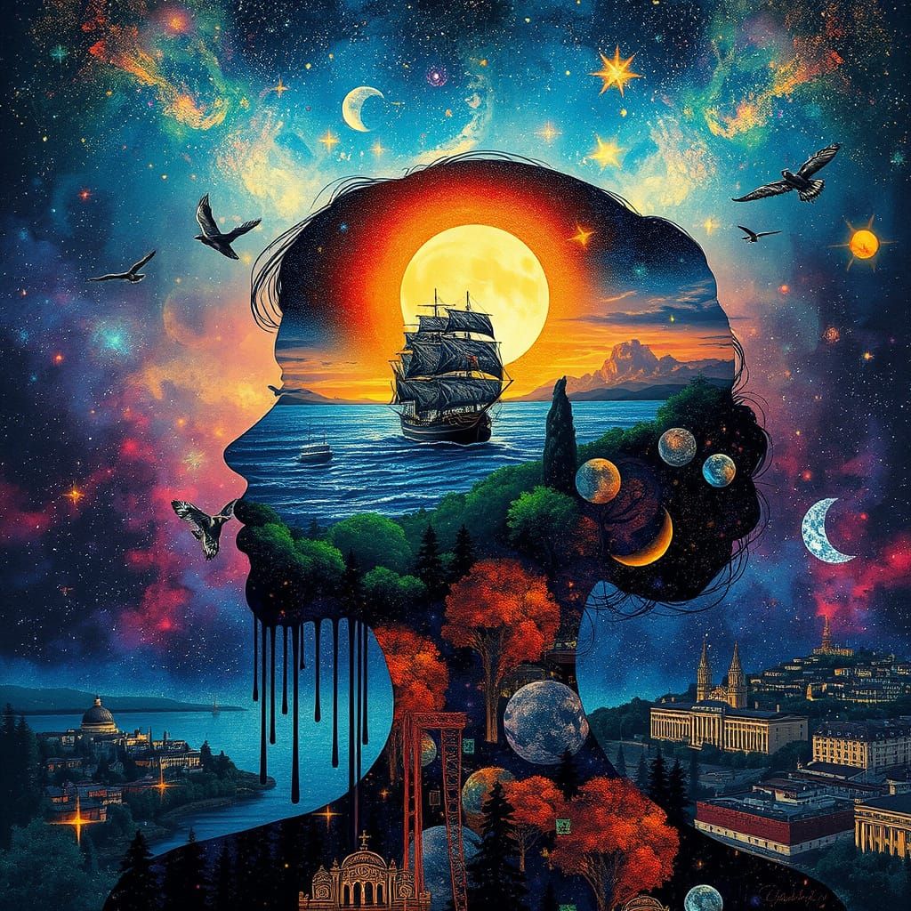 In deep thought  by @Unknown-Hero