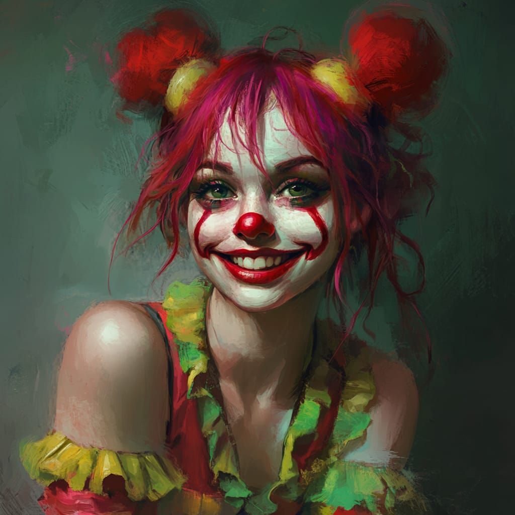 Clown girl