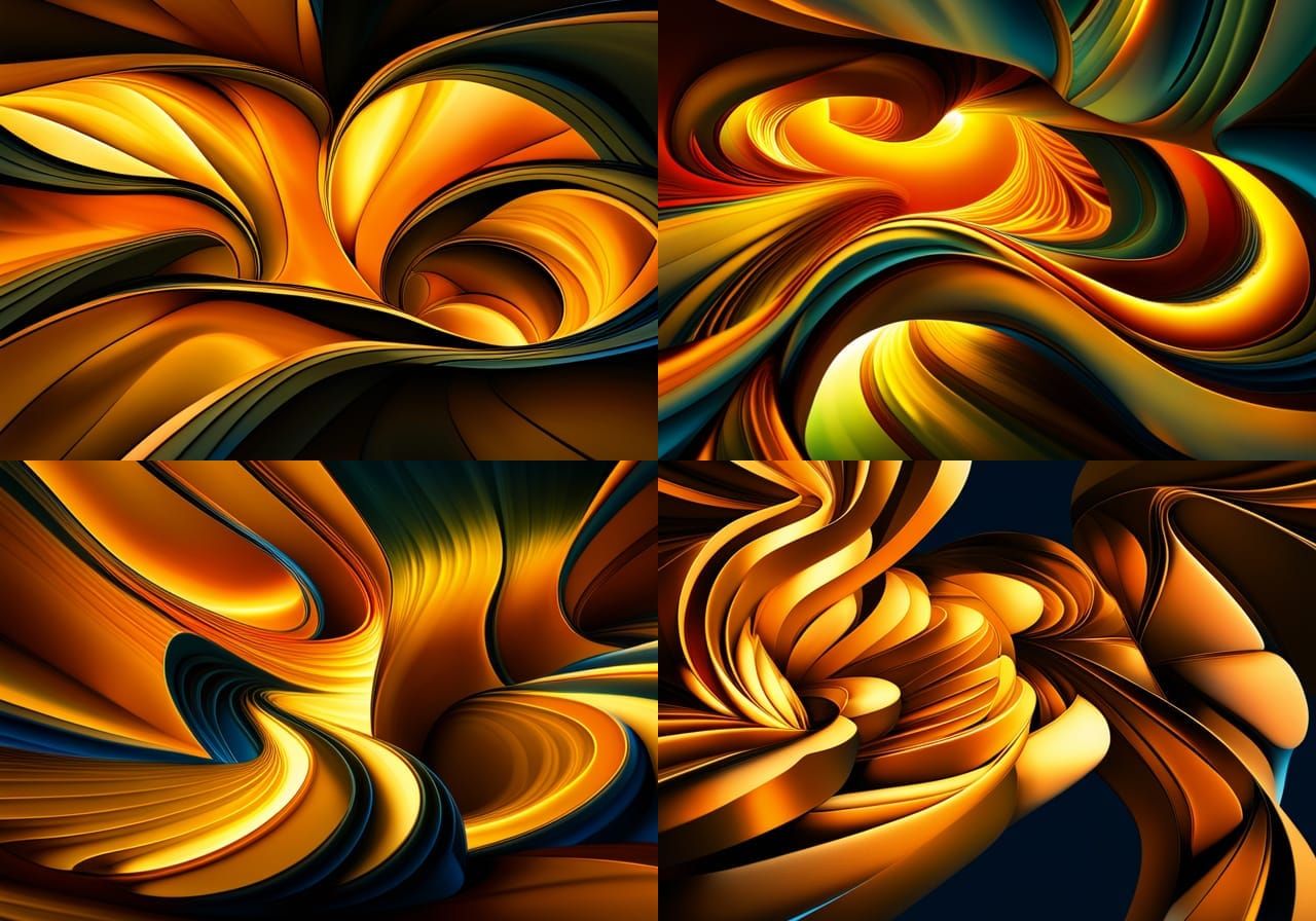 digital art, curves, intrinsic lines, blue sky deep  blue , ...