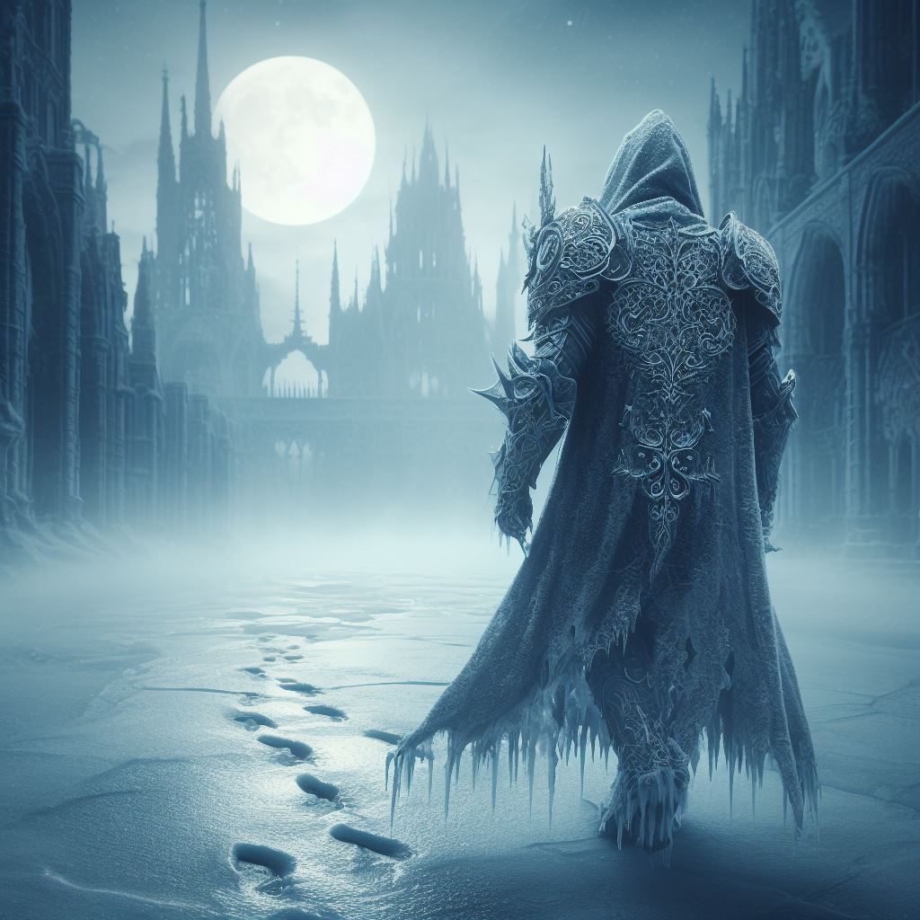 The Lone Knight (Inspired by Nita Sal *Gothic Frost* prompt)
