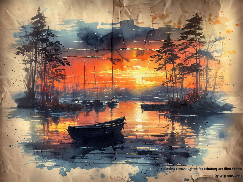 Crumpled paper texture