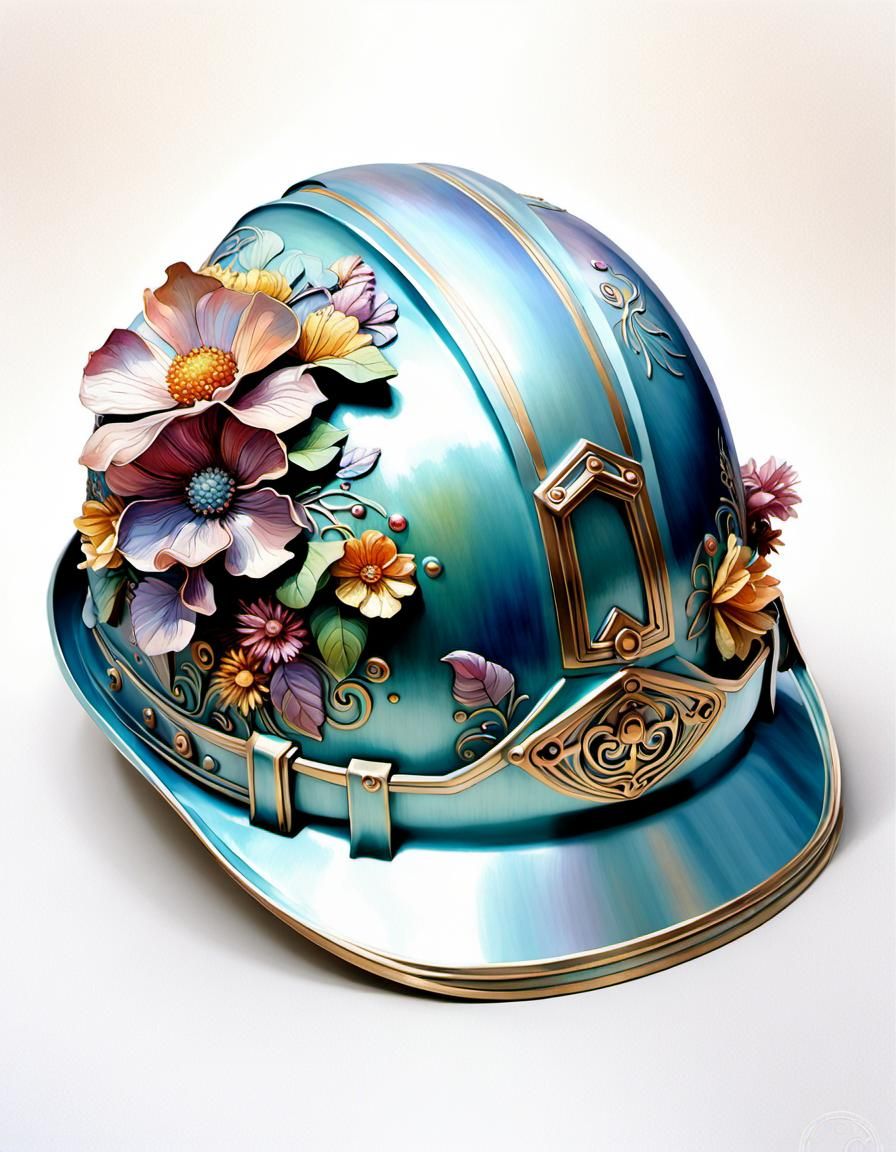 Hard hat for safety on construction sites!  by @Virtuadmin