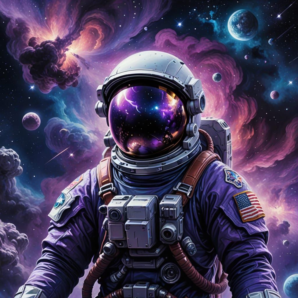 Astronaut  by @darkernights