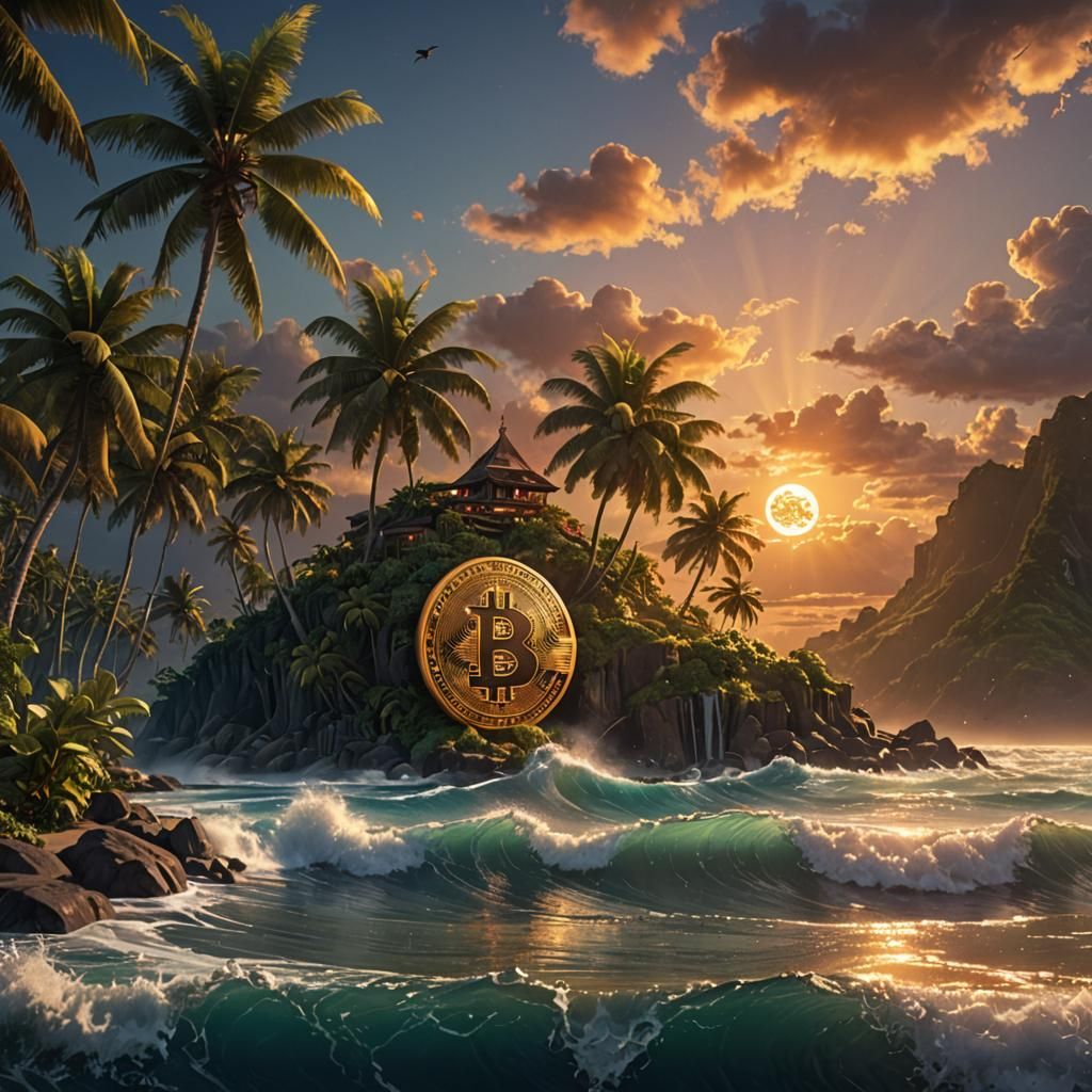 Bitcoin treasure island