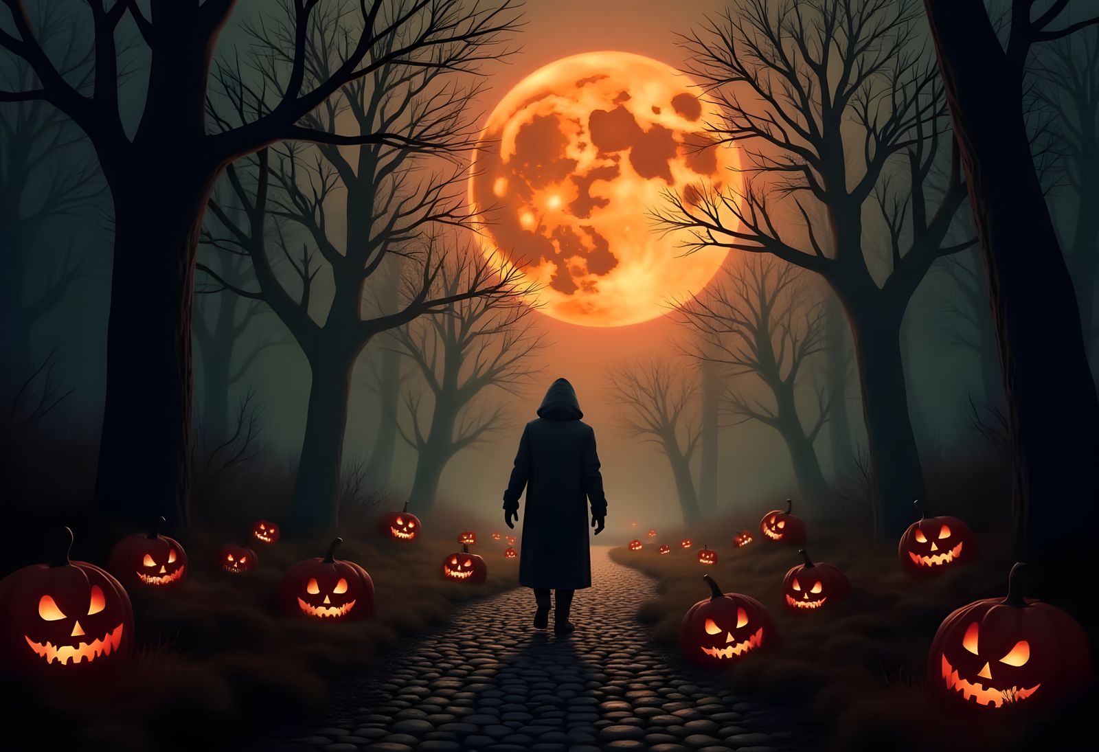 Halloween themed wallpaper