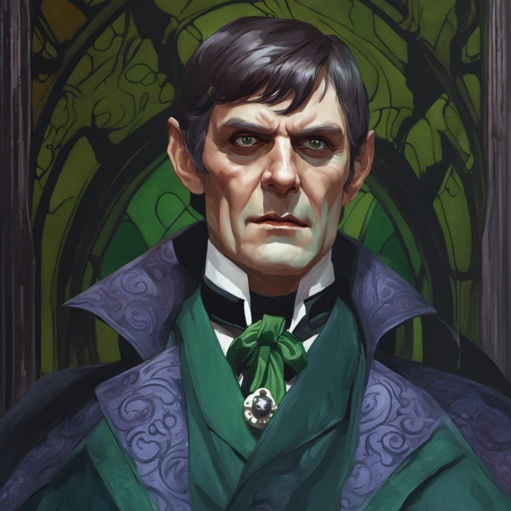 Barnabas Collins AI Generated Artwork NightCafe Creator