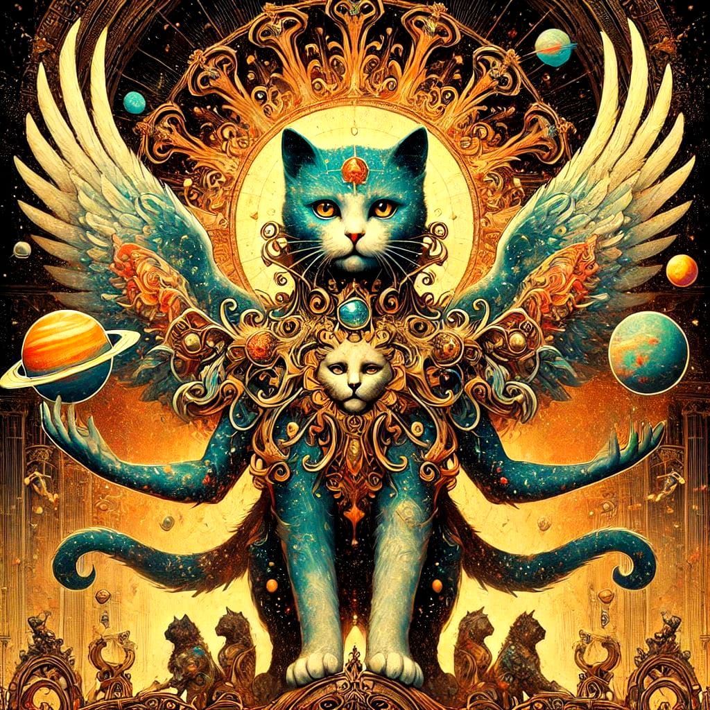 Esoteric Transcental Cat